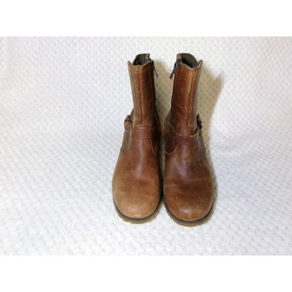 Teva Shoes - Teva De La Vina Brown Leather Waterproof Ankle Boots 1003012 Womens 8